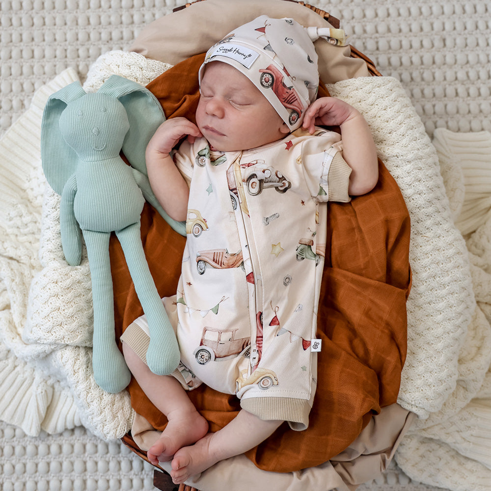 Vintage Cars Organic Snuggle Shortie - View 1