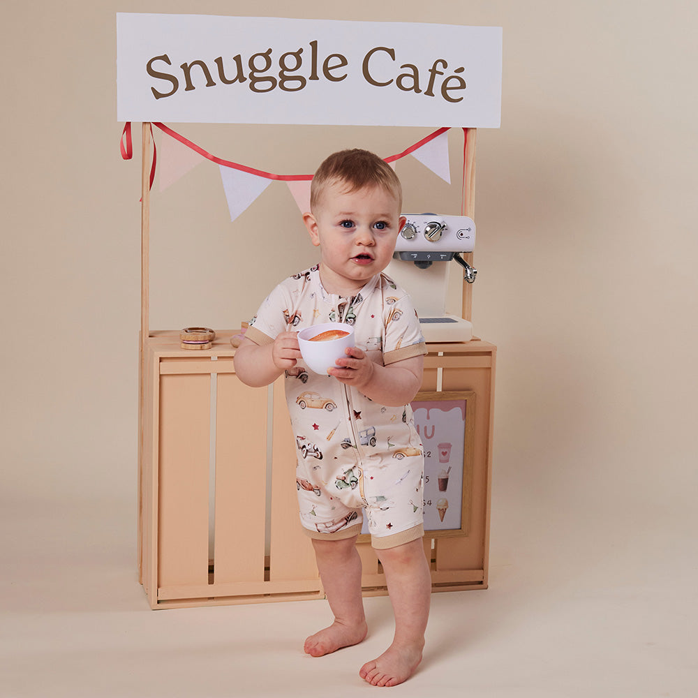 Vintage Cars Organic Snuggle Shortie - View 6