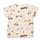 Vintage Cars Organic Short Sleeve Top - Thumbnail 6