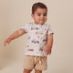 Vintage Cars Organic Short Sleeve Top - Thumbnail 5