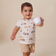 Vintage Cars Organic Short Sleeve Top - Thumbnail 1