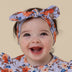 Vintage Blossom Organic Topknot | Snuggle Hunny