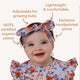 Vintage Blossom Organic Topknot - Thumbnail 4