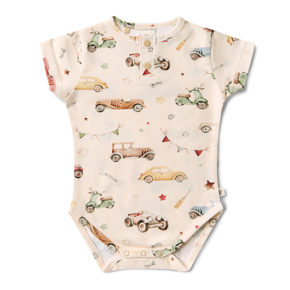 Classic Newborn Gift Hamper - Vintage Cars - View 3