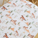 Wild Horses Organic Bassinet Sheet / Change Pad Cover - Thumbnail 2