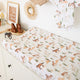Wild Horses Organic Bassinet Sheet / Change Pad Cover - Thumbnail 6