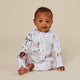 Wild Horses Organic Snugglesuit Convertible Romper - Thumbnail 7