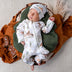 Wild Horses Organic Snugglesuit Convertible Romper | Snuggle Hunny