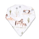 Wild Horses Organic Dribble Bib - Thumbnail 2