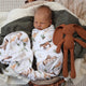 Wild Horses Organic Jersey Wrap & Beanie Set - Thumbnail 11