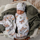 Wild Horses Organic Jersey Wrap & Beanie Set - Thumbnail 3