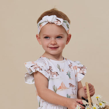 Wild Horses Organic Topknot | Snuggle Hunny
