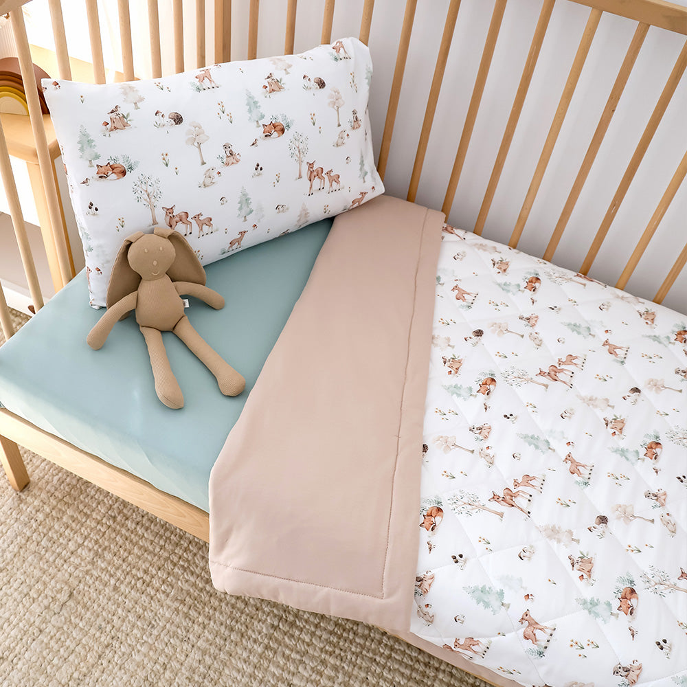 Bundle - Woodland Tales Cot Comforter & Toddler Pillowcase - View 4