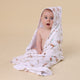 Woodland Tales Organic Baby Towel & Wash Cloth Set - Thumbnail 2